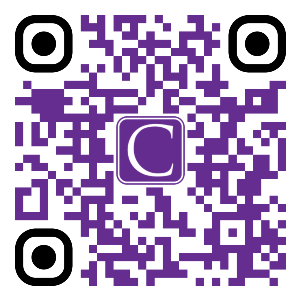 Coger Law Firm QR code for scheduling a 30-minute consultation and business strategy session.